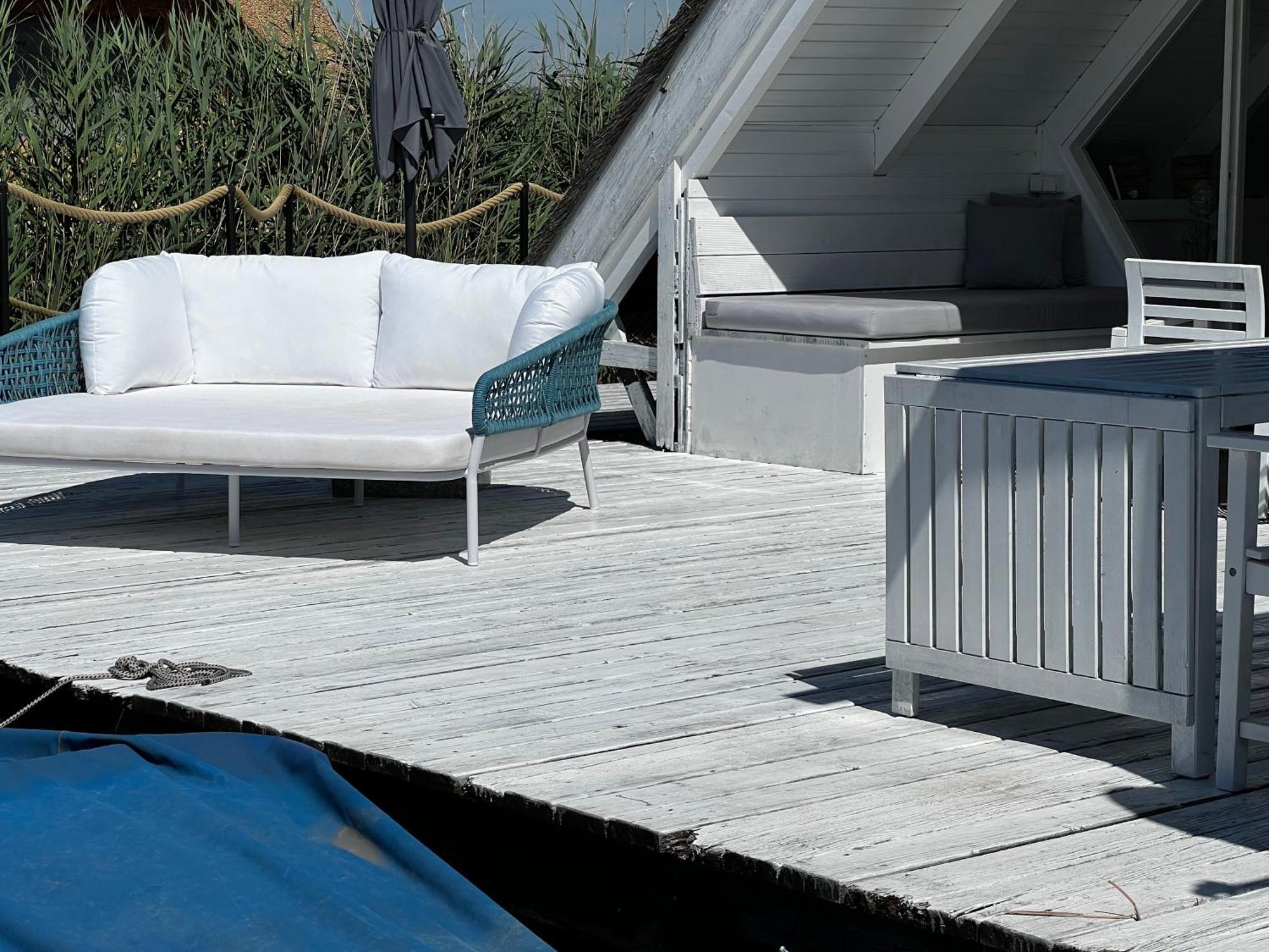 Seehuette Neusiedlersee - Strandhaus, Elektroboot Inklusive Руст Экстерьер фото